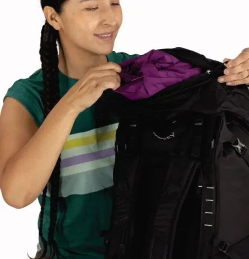 Osprey W's Tempest 44 Black/Coal Grey Outlet