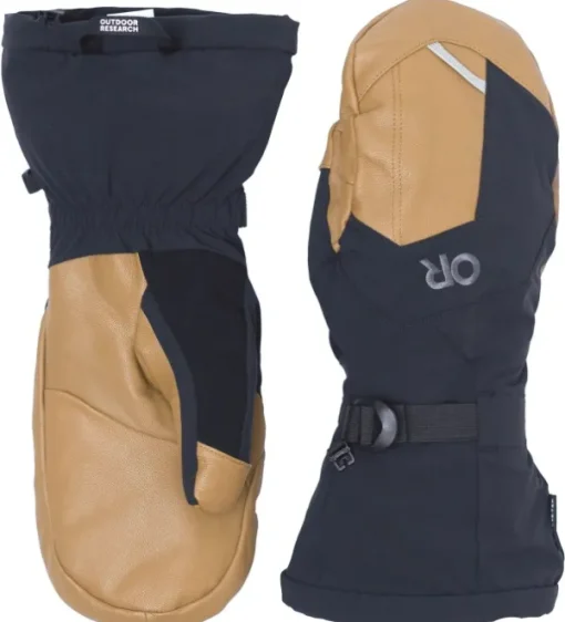 Outdoor Research Arete Modular Gore-Tex Mitts Black/Dark Natural Hot