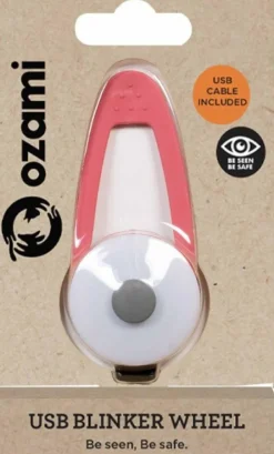 Blinker Wheel vaaleanpunainen-Ozami Hot