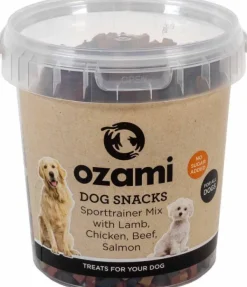 Ozami Dog Snack Sport Trainer Mix Bucket 500 g New