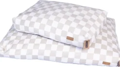 PAIKKA Check Mattress Beige 85 x 55 cm New
