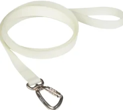 PAIKKA Glow Leash talutushihna, 2x180 cm, White Fashion