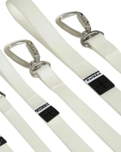 PAIKKA Glow Leash talutushihna, 2x180 cm, White Fashion