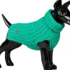 Knit Sweater koiran villapaita, 20-30 cm, Green-PAIKKA Outlet