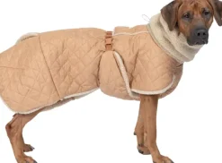 Quilted Sherpa Jacket koiran takki, Camel-PAIKKA Online