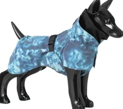 Visibility Raincoat koiran sadetakki, 55 - 60 cm, sininen-PAIKKA Clearance