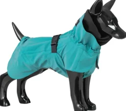 PAIKKA Visibility Raincoat koiran sadetakki, 55 - 60 cm, petrooli Clearance