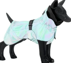 PAIKKA Visibility Raincoat koiran sadetakki, 55 - 60 cm, petrooli Clearance