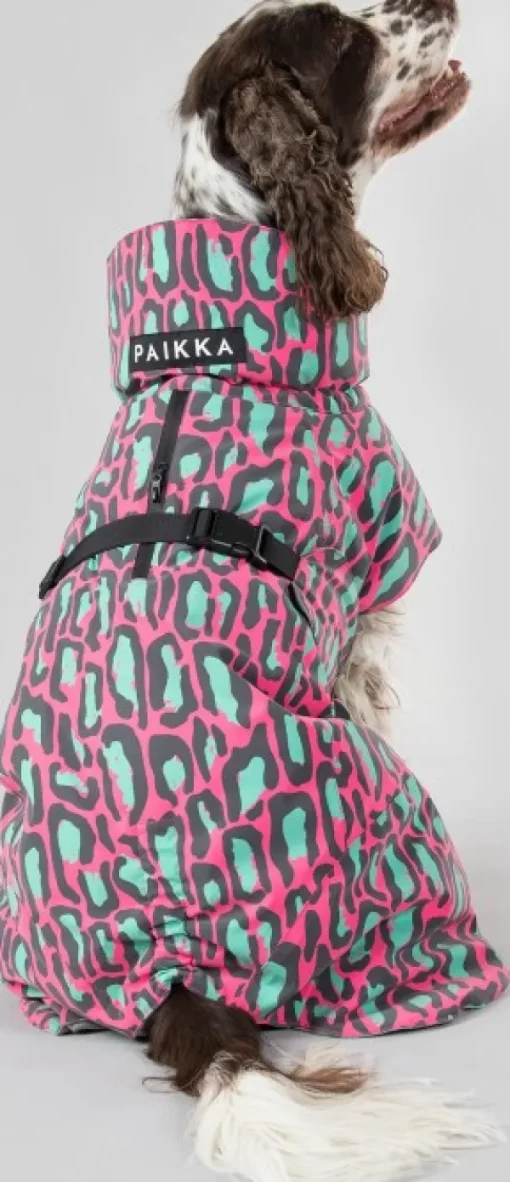 PAIKKA Visibility Winter Jacket koiran talvitakki, 35-50 cm, Jungle New