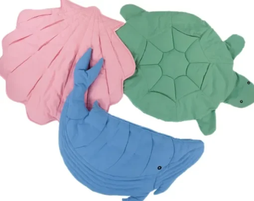 PAIKKA Whale Playmat aktivointimatto / makuualusta, 80 x 60 cm Clearance
