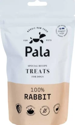Pala Treats 100% Rabbit 100g Hot