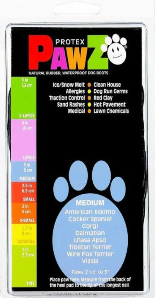 Dog Boots Black M-Pawz Best