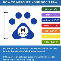 Dog Boots Black M-Pawz Best