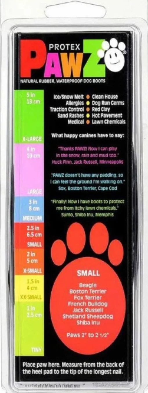 Dog Boots Black S-Pawz Discount