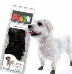 Dog Boots Black XXS-Pawz Fashion