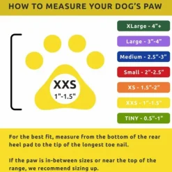 Dog Boots Black XXS-Pawz Fashion