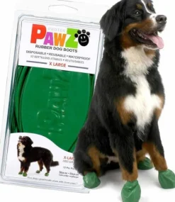 Pawz Dog Boots Color Green XL Online