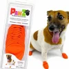 Dog Boots Color Orange XS-Pawz Hot