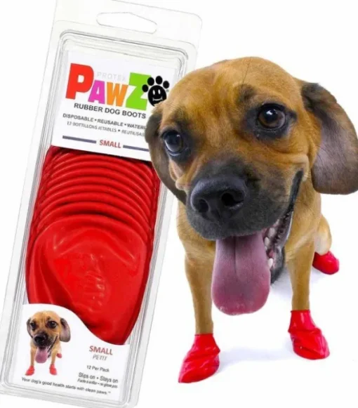 Pawz Dog Boots Color Red S Fashion