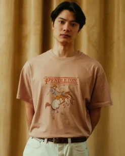 M's Rodeo T-Shirt Khaki-Pendleton Online
