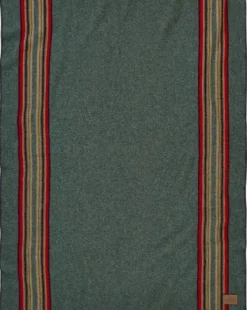 Yakima Throw Green Heather Mix-Pendleton Hot