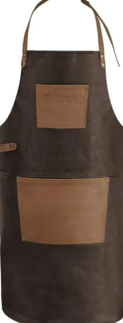 Petromax Buffalo Leather Apron with Neck Strap Discount