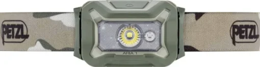 Aria 1 RGB otsalamppu, camo-Petzl Online