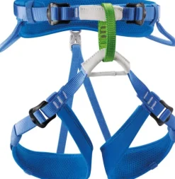 Petzl Kids Macchu Harness lasten kiipeilyvaljaat, Blue Sale