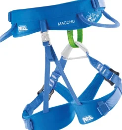 Petzl Kids Macchu Harness lasten kiipeilyvaljaat, Blue Sale