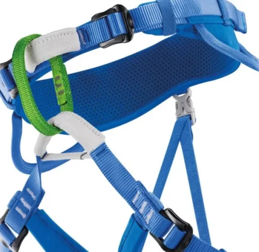 Petzl Kids Macchu Harness lasten kiipeilyvaljaat, Blue Sale