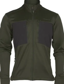 Pinewood Abisko Power Fleece fleecetakki, tummanvihreä Discount