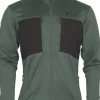 Abisko Power Fleece fleecetakki, Urban Grey-Pinewood Sale