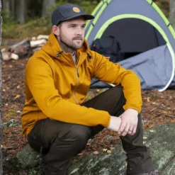 Abisko/Brenton Trousers D.Olive/Suede Brown-Pinewood Discount