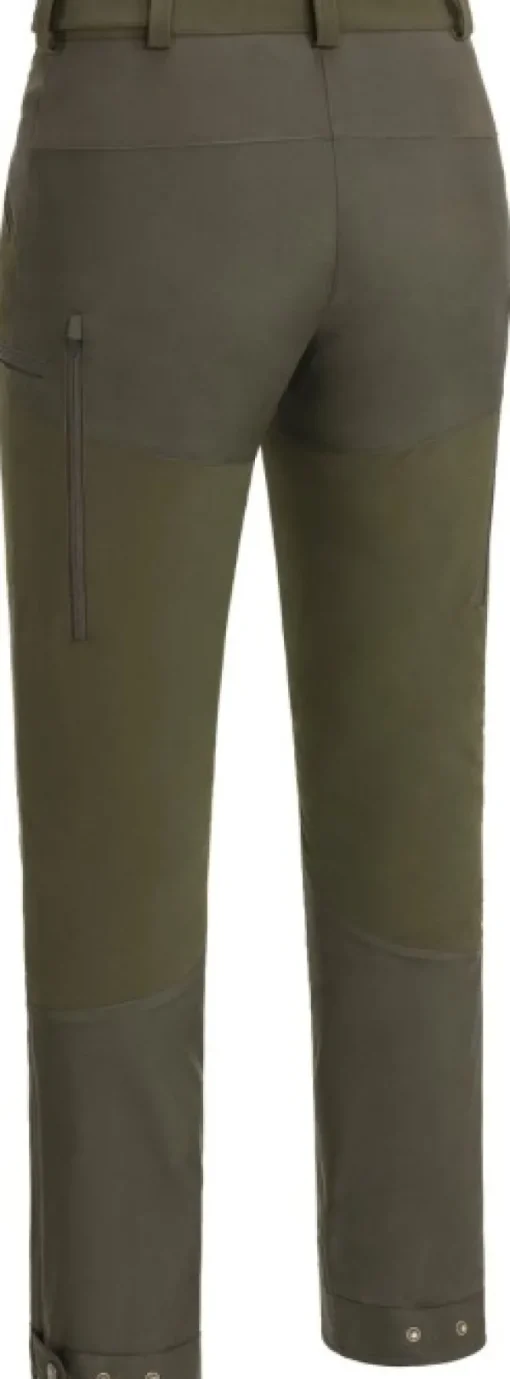 Brenton Trousers Naisten D.Olive/Suede Brown-Pinewood Online