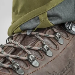 Brenton Trousers Naisten D.Olive/Suede Brown-Pinewood Online