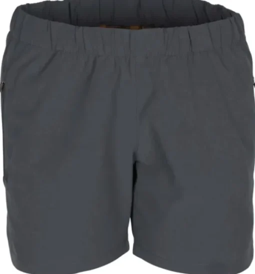Everyday Travel Shorts naisten shortsit, tummanharmaa-Pinewood Discount
