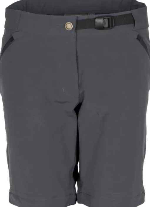 Everyday Travel Zipoff Trousers naisten katkolahjehousut, harmaa-Pinewood New