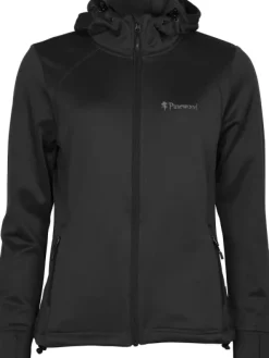 Pinewood Finnveden Hoodie naisten fleecetakki, musta Outlet