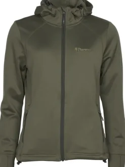 Pinewood Finnveden Hoodie naisten fleecetakki, Olive Hot