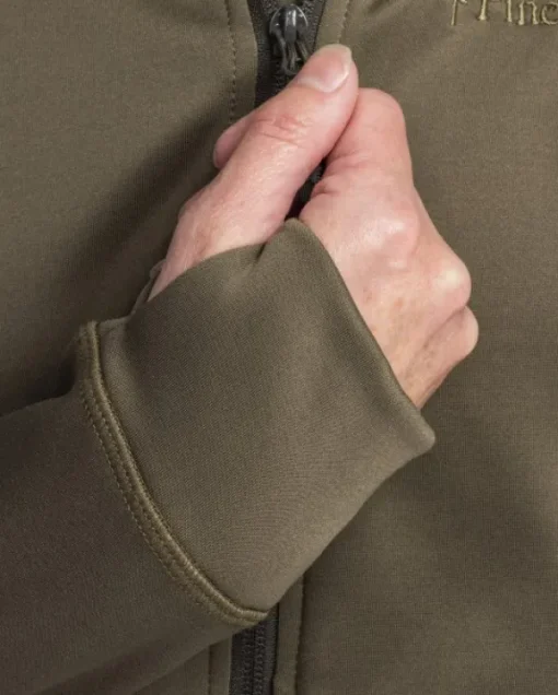 Pinewood Finnveden Hoodie naisten fleecetakki, Olive Hot