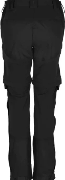 Pinewood Finnveden Hybrid Zipoff Trousers naisten katkolahjehousut, musta Outlet