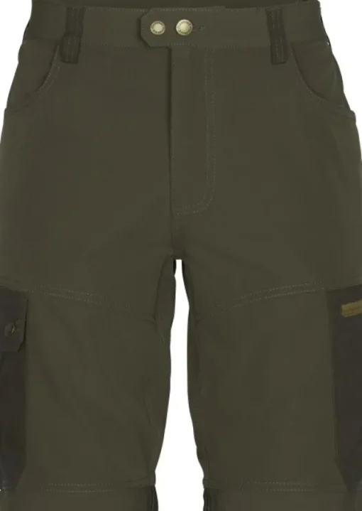 Pinewood Finnveden Trail Hybrid Shorts shortsit, maastonvihreä Clearance