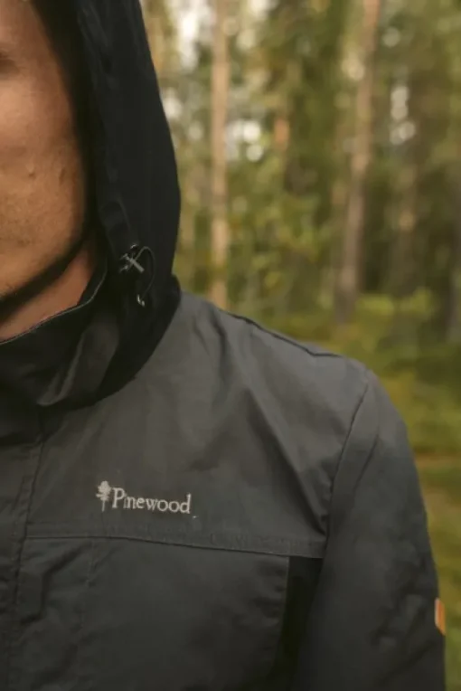 Pinewood Finnveden Trail Hybrid Jacket takki, tummanharmaa/musta Sale