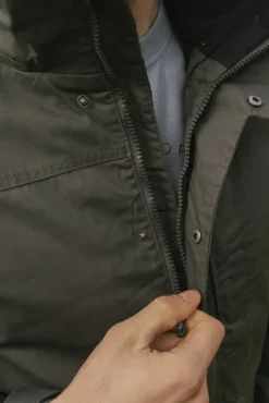 Pinewood Finnveden Trail Hybrid Jacket takki, tummanharmaa/musta Sale
