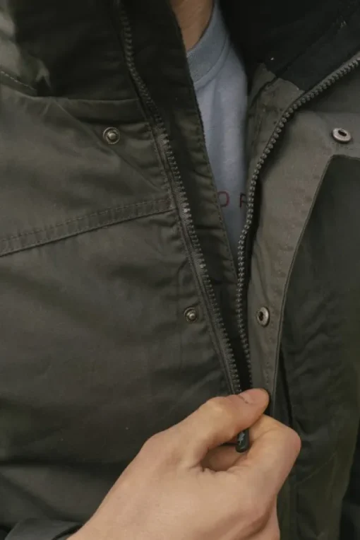 Pinewood Finnveden Trail Hybrid Jacket takki, tummanharmaa/musta Sale