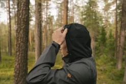Pinewood Finnveden Trail Hybrid Jacket takki, tummanharmaa/musta Sale