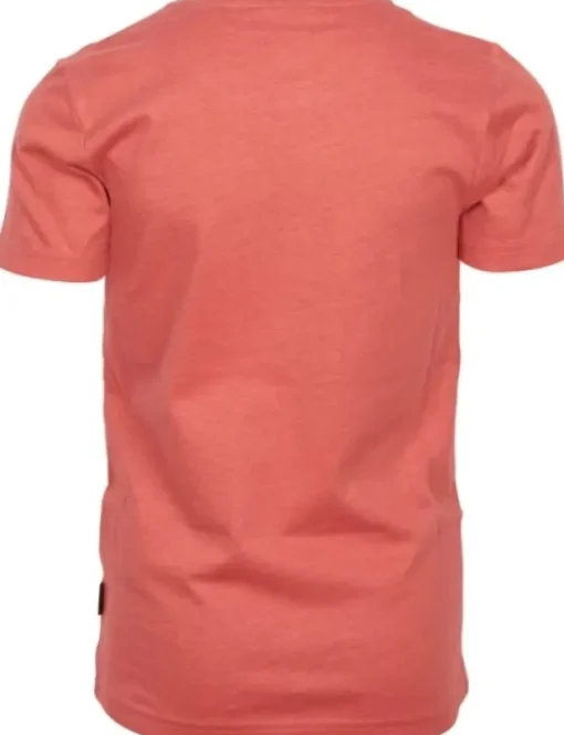 Kids Outdoor Life T-Shirt Kids lasten t-paita, pinkki oranssi-Pinewood Hot