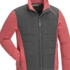 Kids Thelon Padded Jacket lasten takki, roosa/harmaa-Pinewood Hot