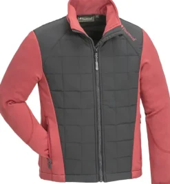 Kids Thelon Padded Jacket lasten takki, roosa/harmaa-Pinewood Hot
