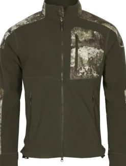 Pinewood Småland Hunters Camou Fleece Jacket fleecepusero, ruskea/camo Outlet